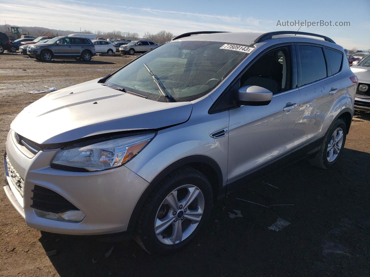 2015 Ford Escape Se Серебряный vin: 1FMCU0GX6FUC76944