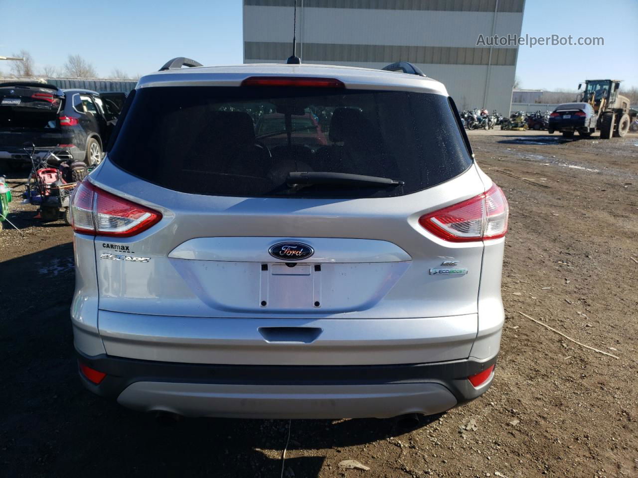 2015 Ford Escape Se Серебряный vin: 1FMCU0GX6FUC76944