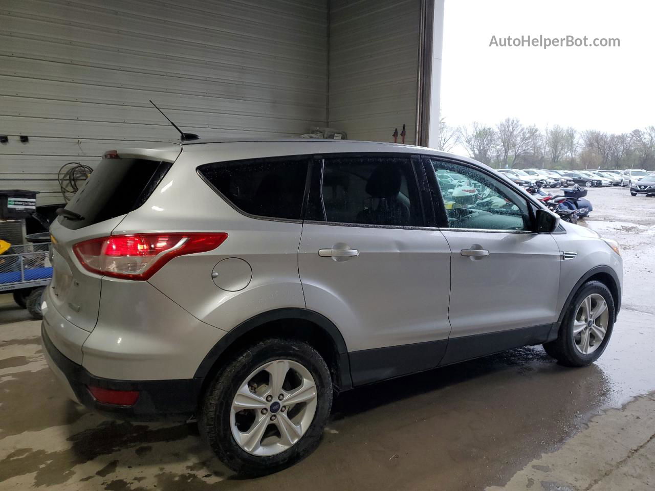 2016 Ford Escape Se Silver vin: 1FMCU0GX6GUA29392