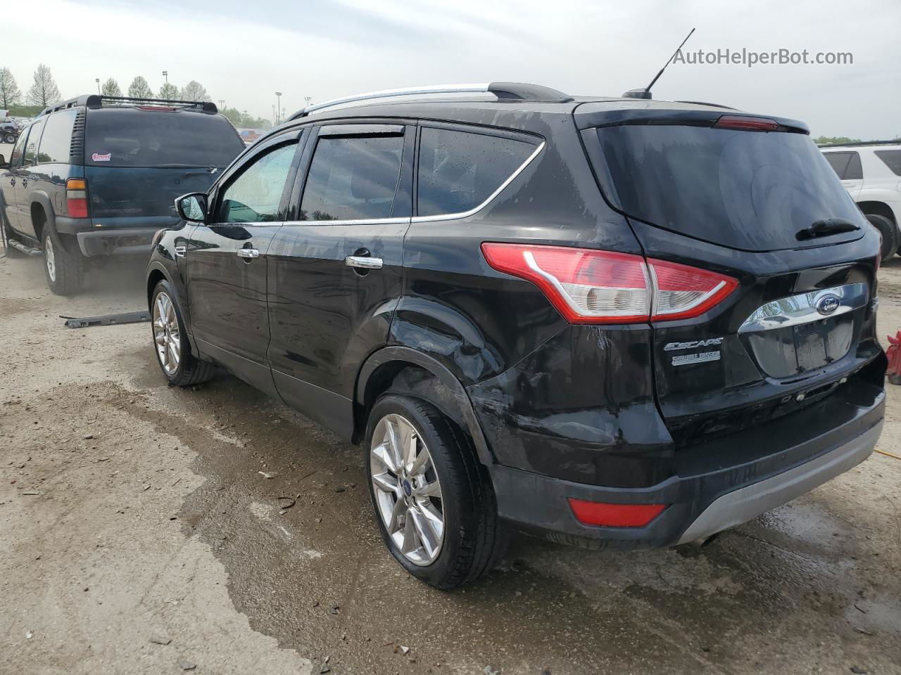 2016 Ford Escape Se Black vin: 1FMCU0GX6GUA75613