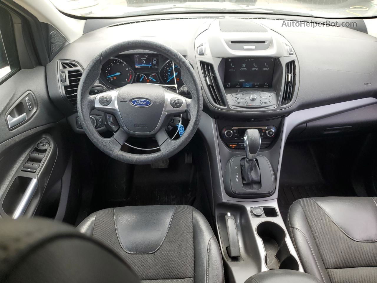 2016 Ford Escape Se Black vin: 1FMCU0GX6GUA75613