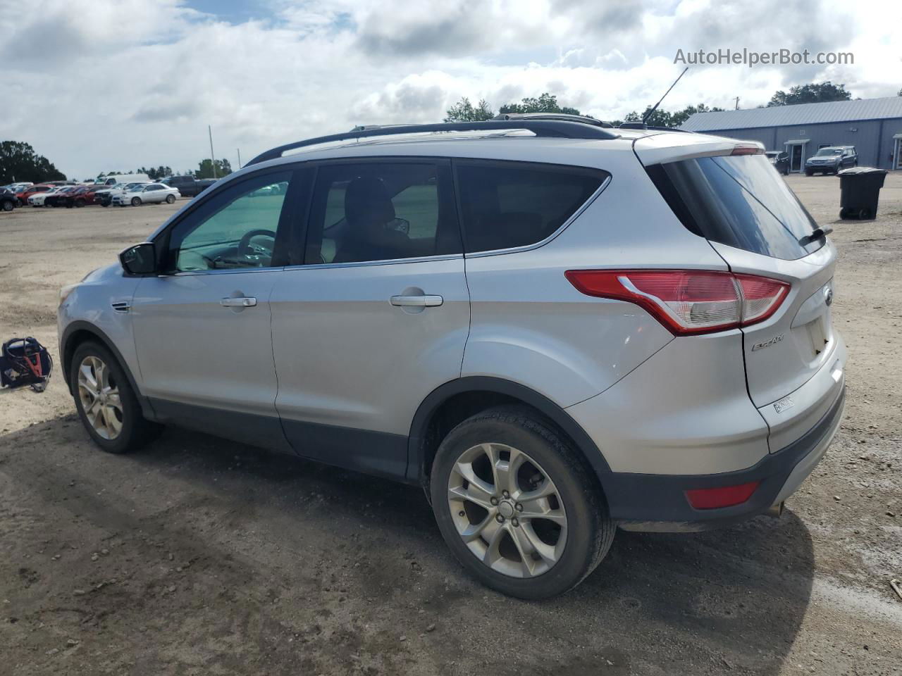 2013 Ford Escape Se Silver vin: 1FMCU0GX7DUC08245