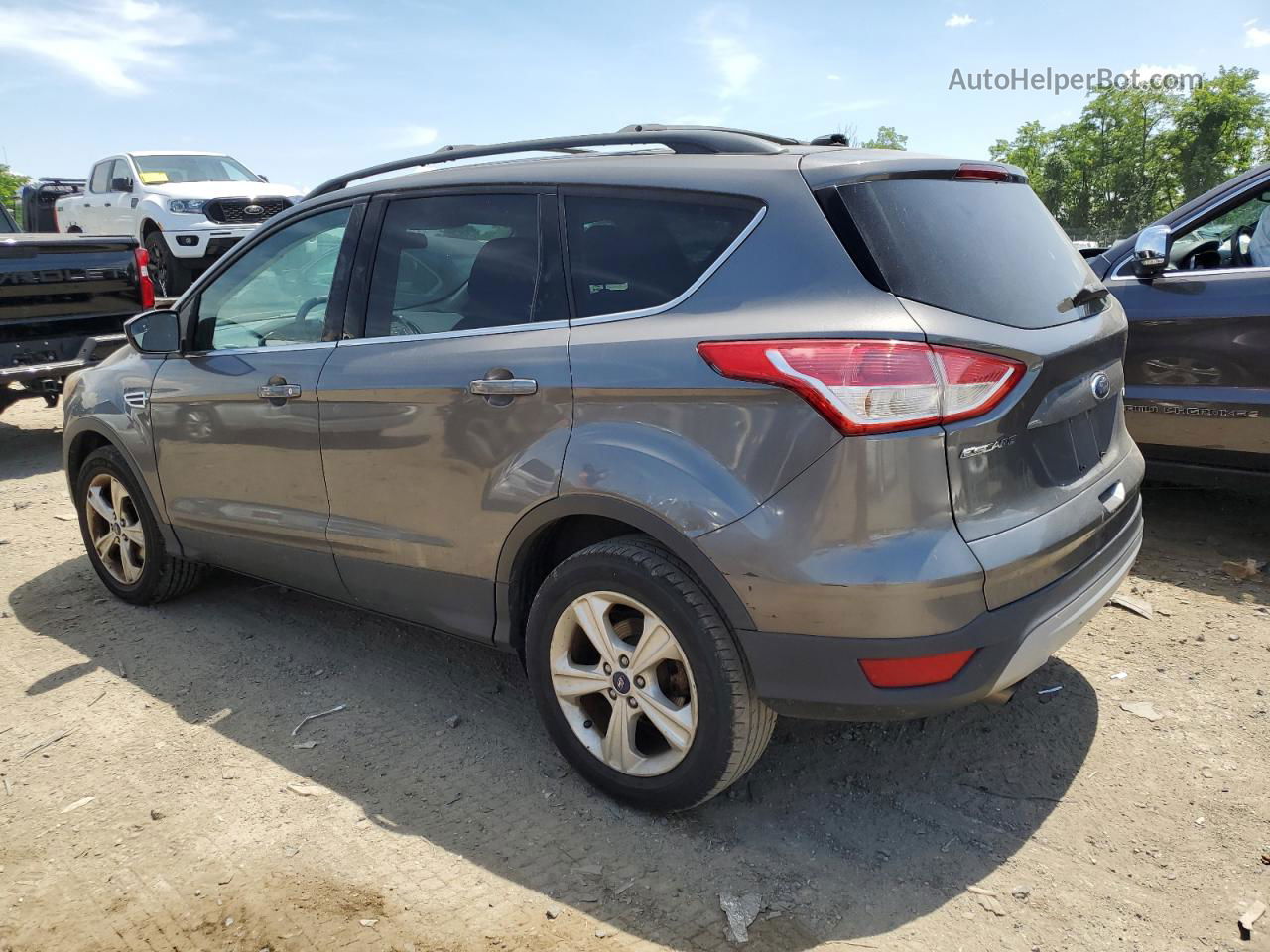 2013 Ford Escape Se Gray vin: 1FMCU0GX7DUD91114