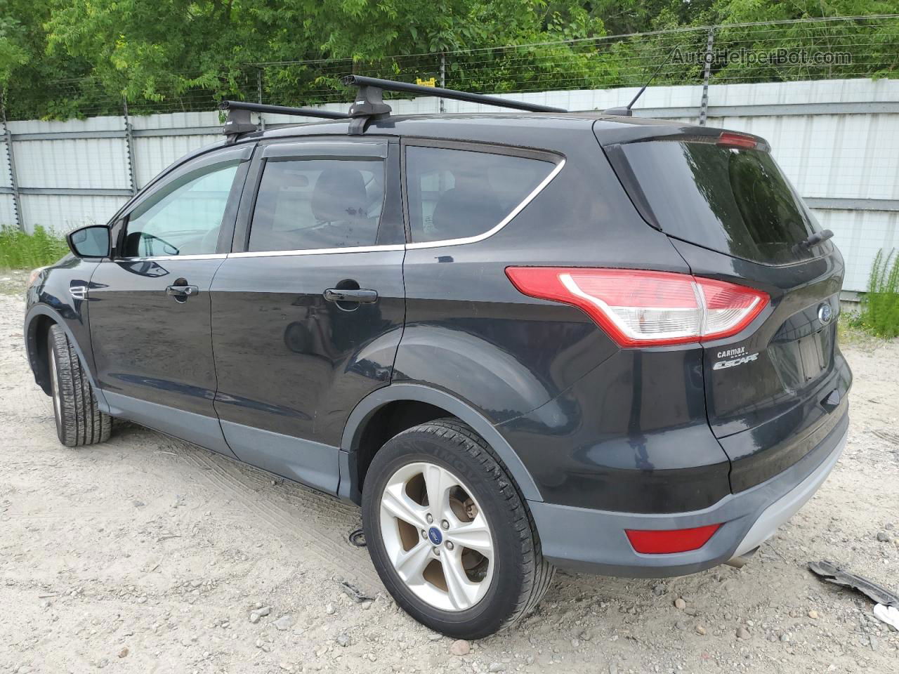 2014 Ford Escape Se Черный vin: 1FMCU0GX7EUA97326