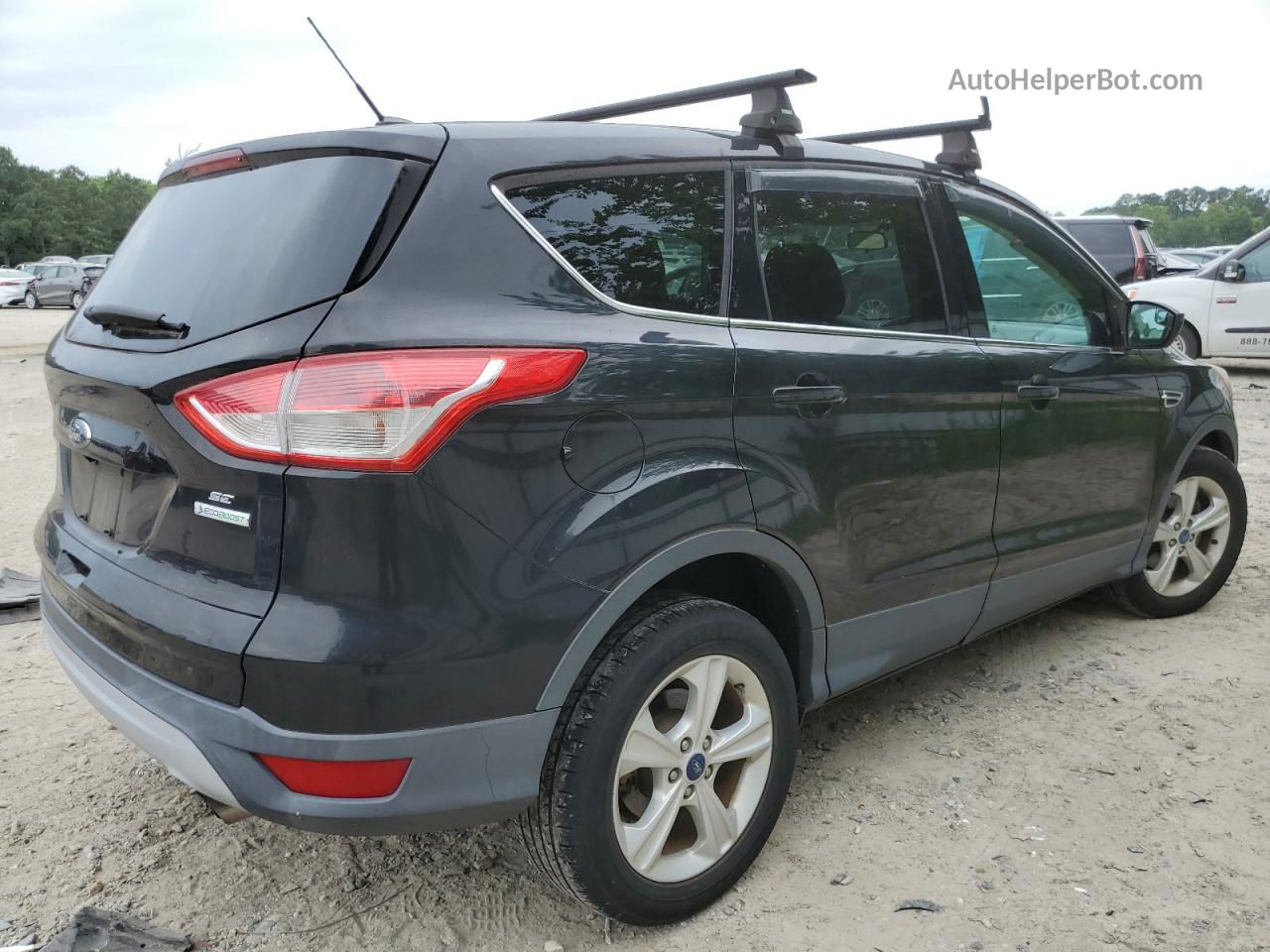 2014 Ford Escape Se Black vin: 1FMCU0GX7EUA97326