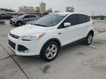 2014 Ford Escape Se White vin: 1FMCU0GX7EUB55225