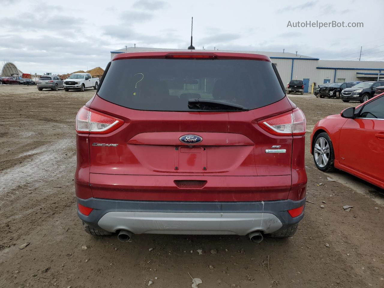 2014 Ford Escape Se Burgundy vin: 1FMCU0GX7EUC50447