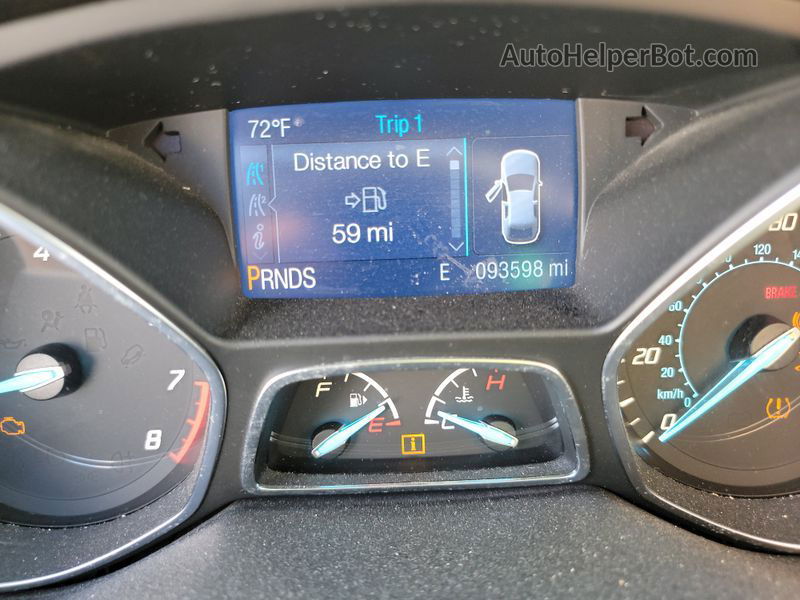 2014 Ford Escape Se Неизвестно vin: 1FMCU0GX7EUE01741