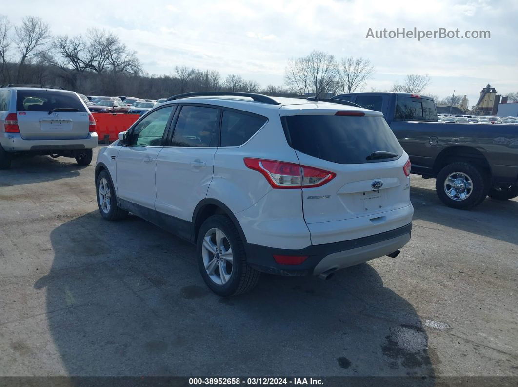 2016 Ford Escape Se White vin: 1FMCU0GX7GUA29191