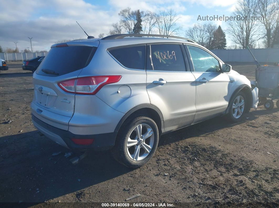 2016 Ford Escape Se Silver vin: 1FMCU0GX7GUA75037