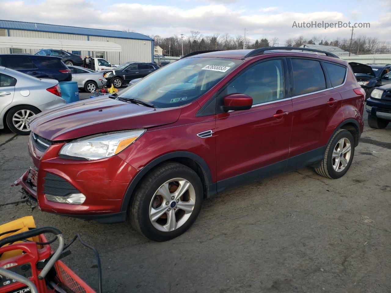 2016 Ford Escape Se Burgundy vin: 1FMCU0GX7GUC18097