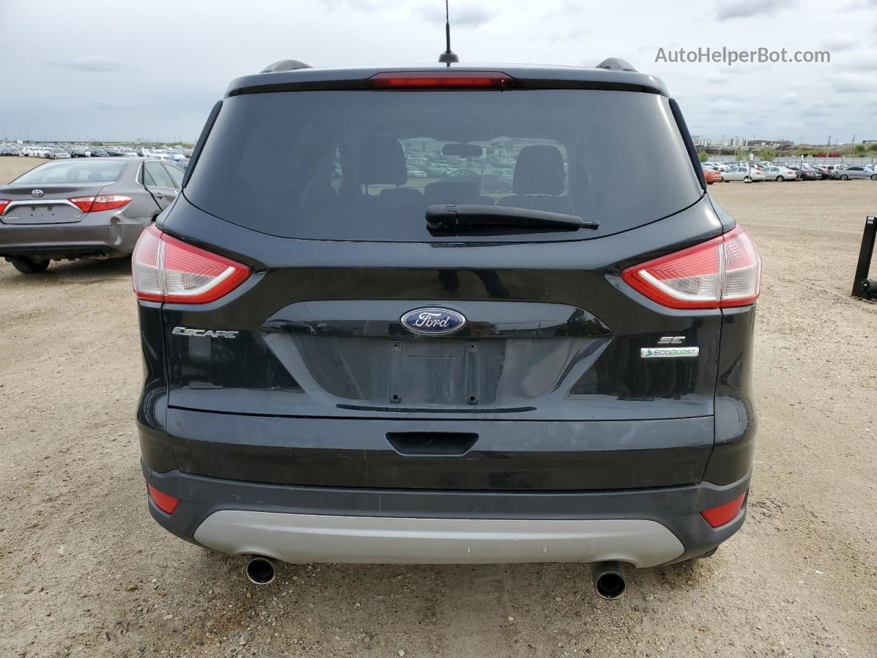 2013 Ford Escape Se Black vin: 1FMCU0GX8DUA88942