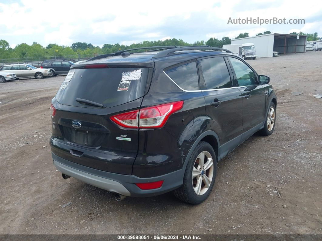 2013 Ford Escape Se Black vin: 1FMCU0GX8DUB62733