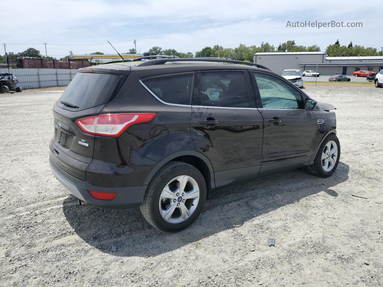 2013 Ford Escape Se Purple vin: 1FMCU0GX8DUB64384