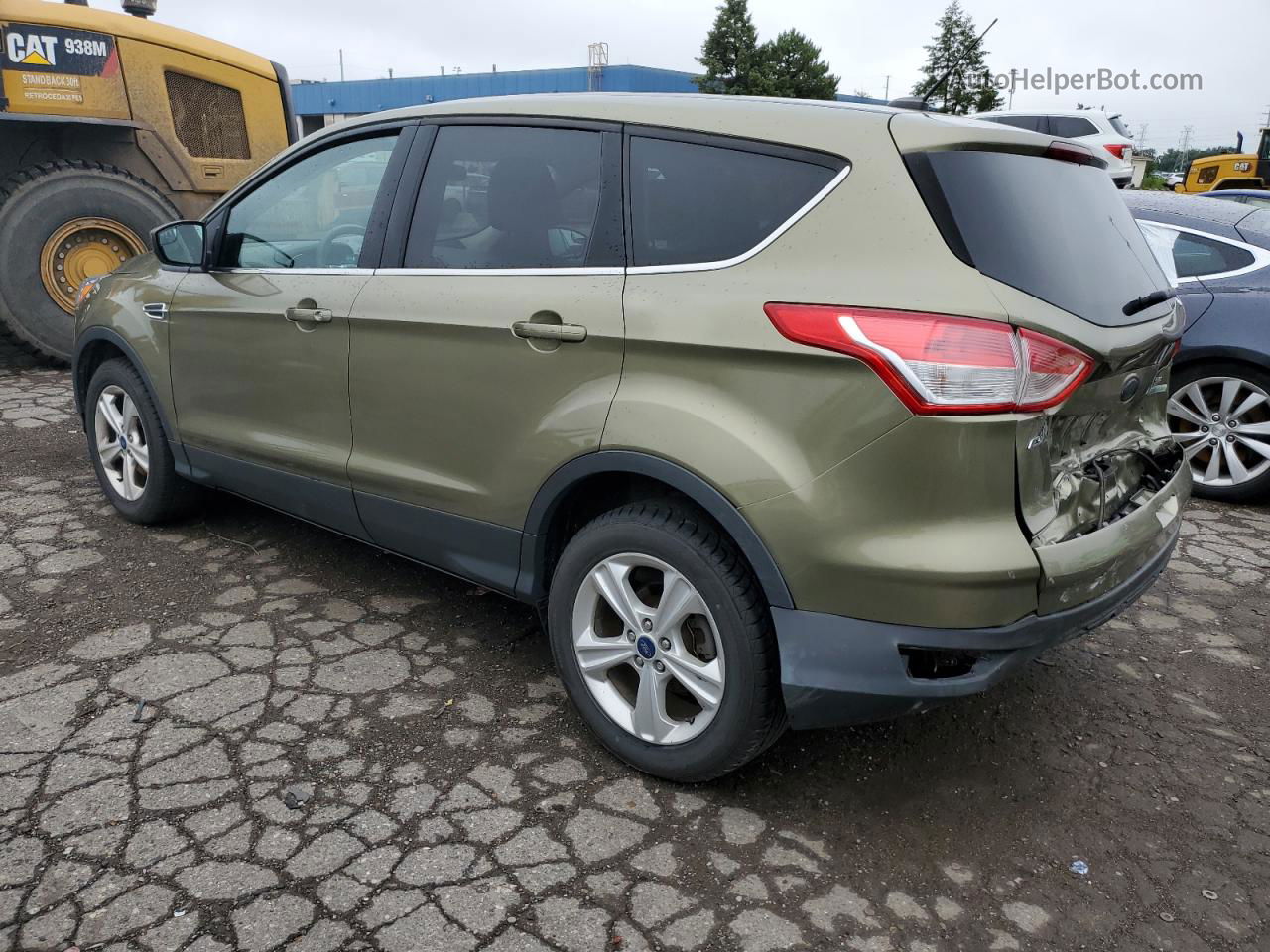 2013 Ford Escape Se Green vin: 1FMCU0GX8DUB92699