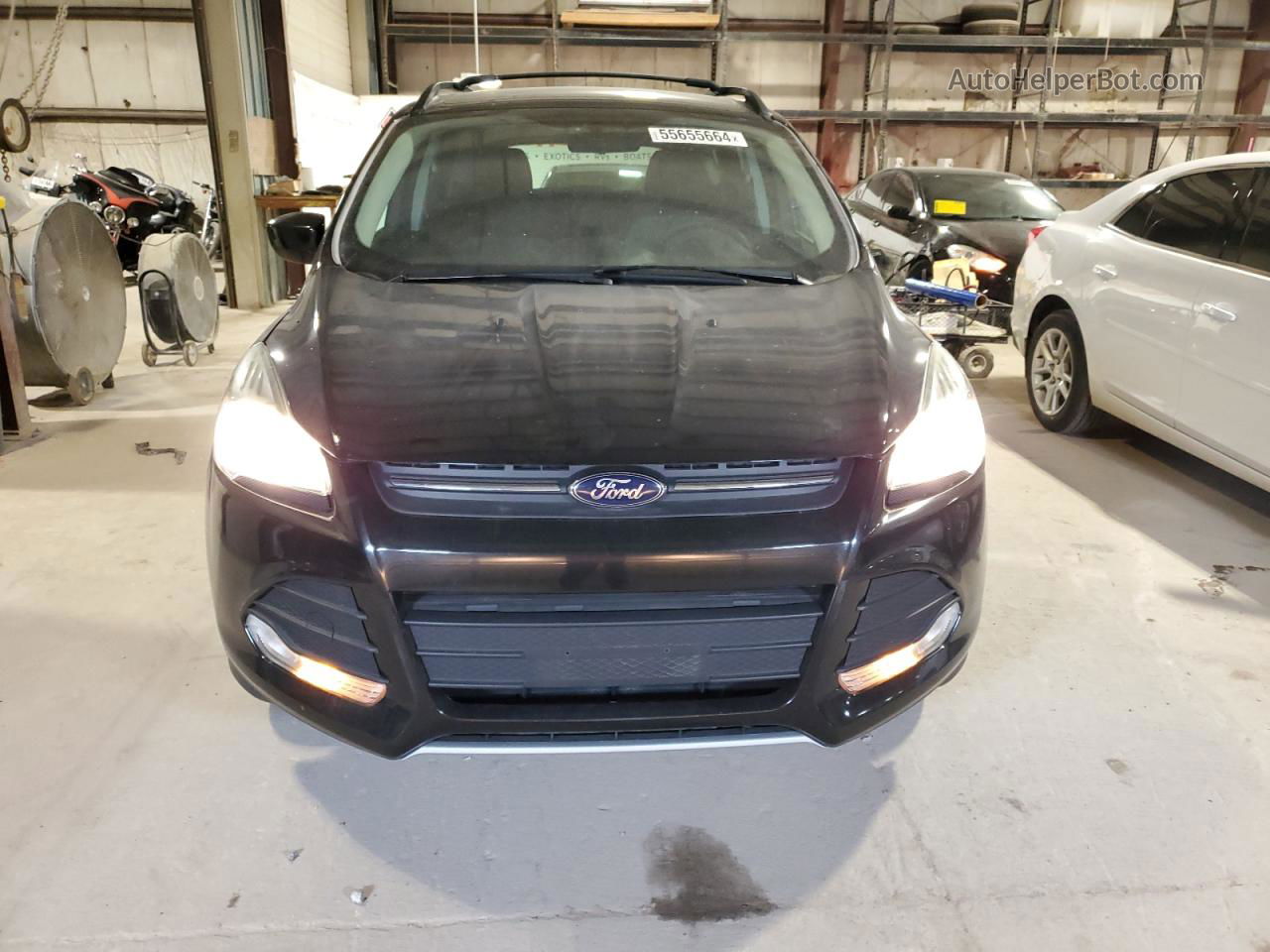 2013 Ford Escape Se Black vin: 1FMCU0GX8DUC93418