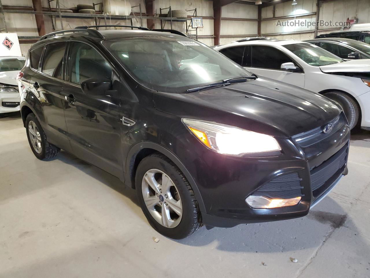 2013 Ford Escape Se Black vin: 1FMCU0GX8DUC93418