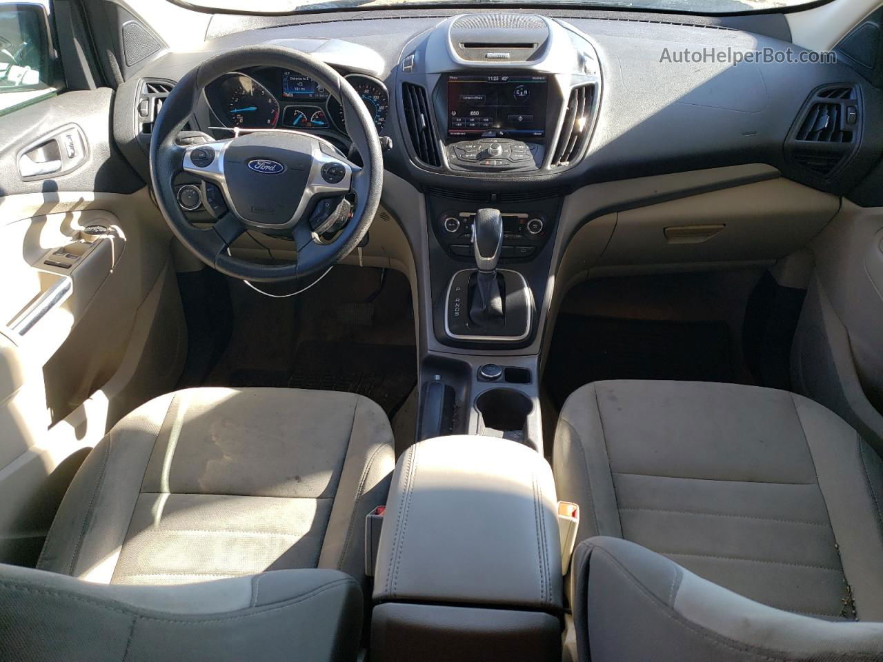 2014 Ford Escape Se Белый vin: 1FMCU0GX8EUB38837