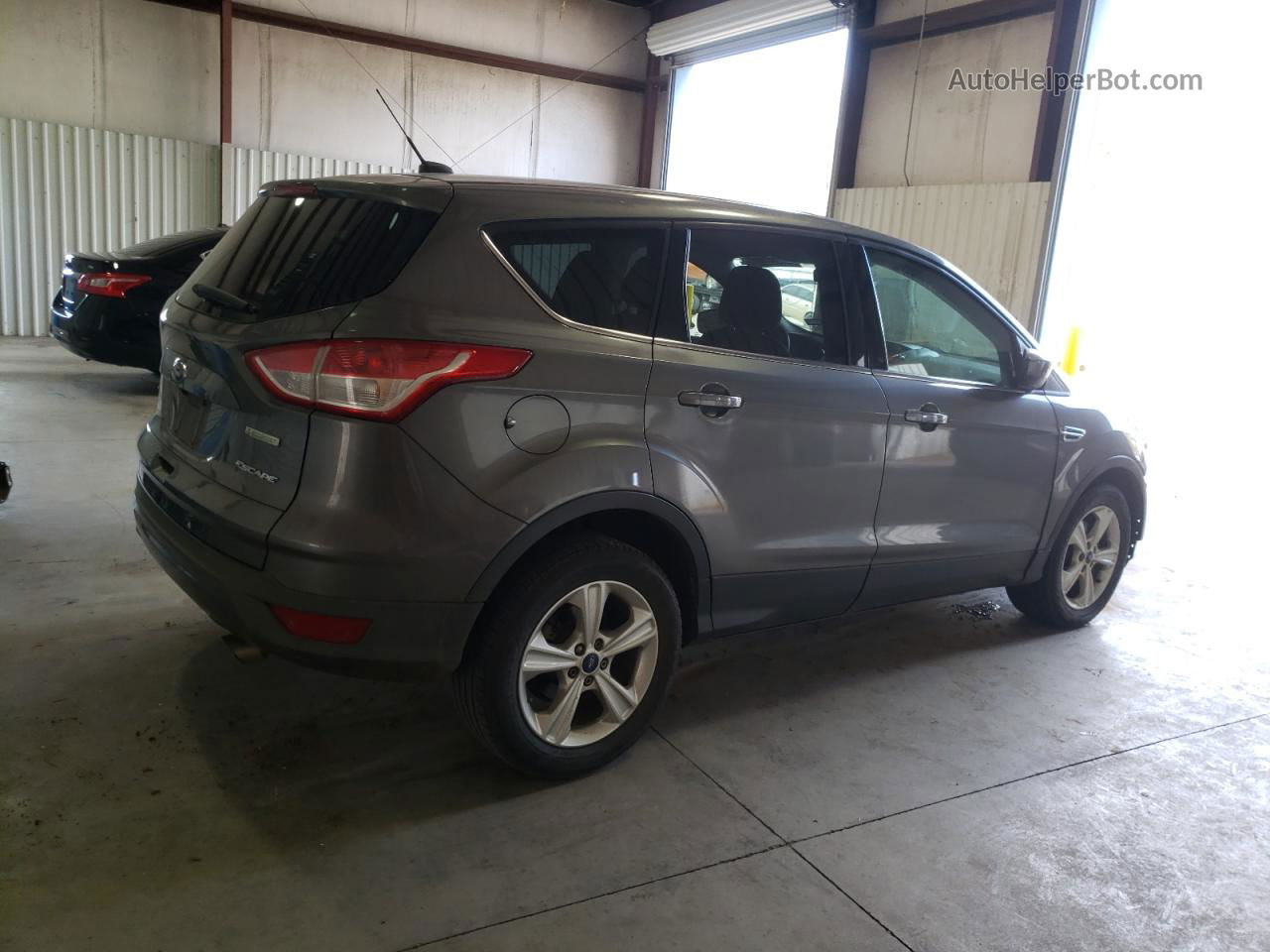 2014 Ford Escape Se Серый vin: 1FMCU0GX8EUC09471