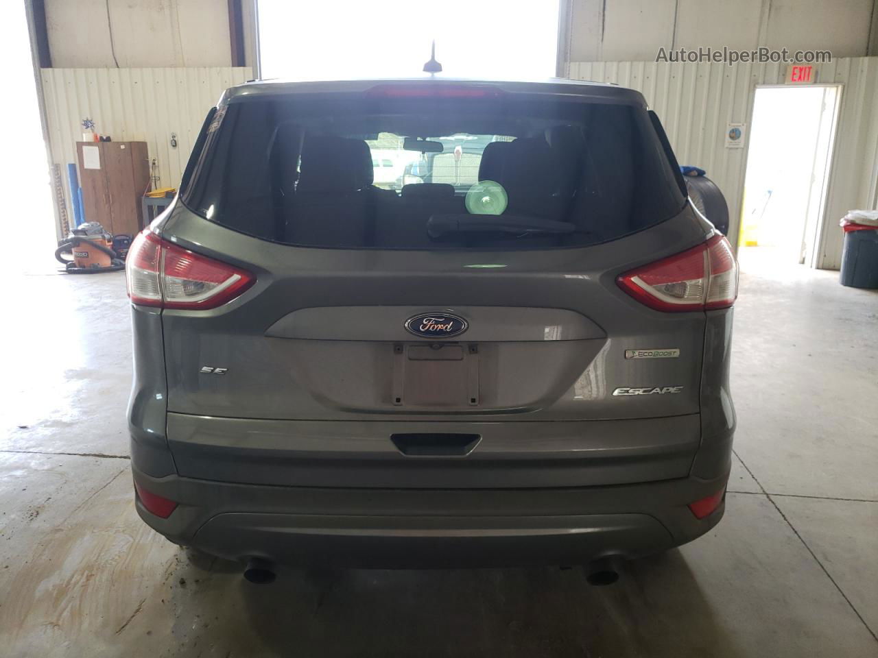 2014 Ford Escape Se Gray vin: 1FMCU0GX8EUC09471