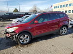 2014 Ford Escape Se Red vin: 1FMCU0GX8EUC20910