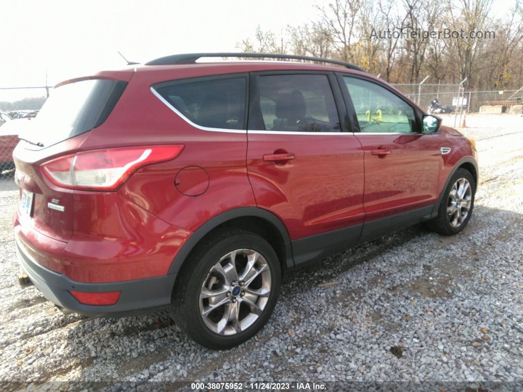 2014 Ford Escape Se Maroon vin: 1FMCU0GX8EUC27680