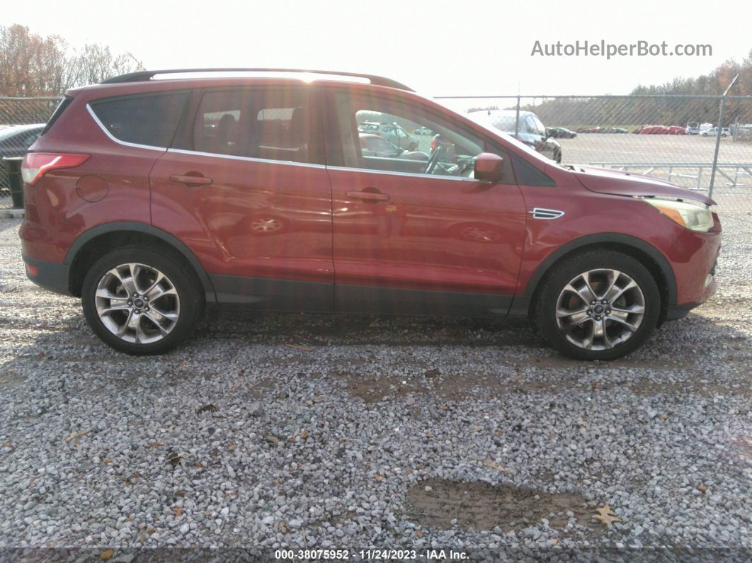 2014 Ford Escape Se Maroon vin: 1FMCU0GX8EUC27680