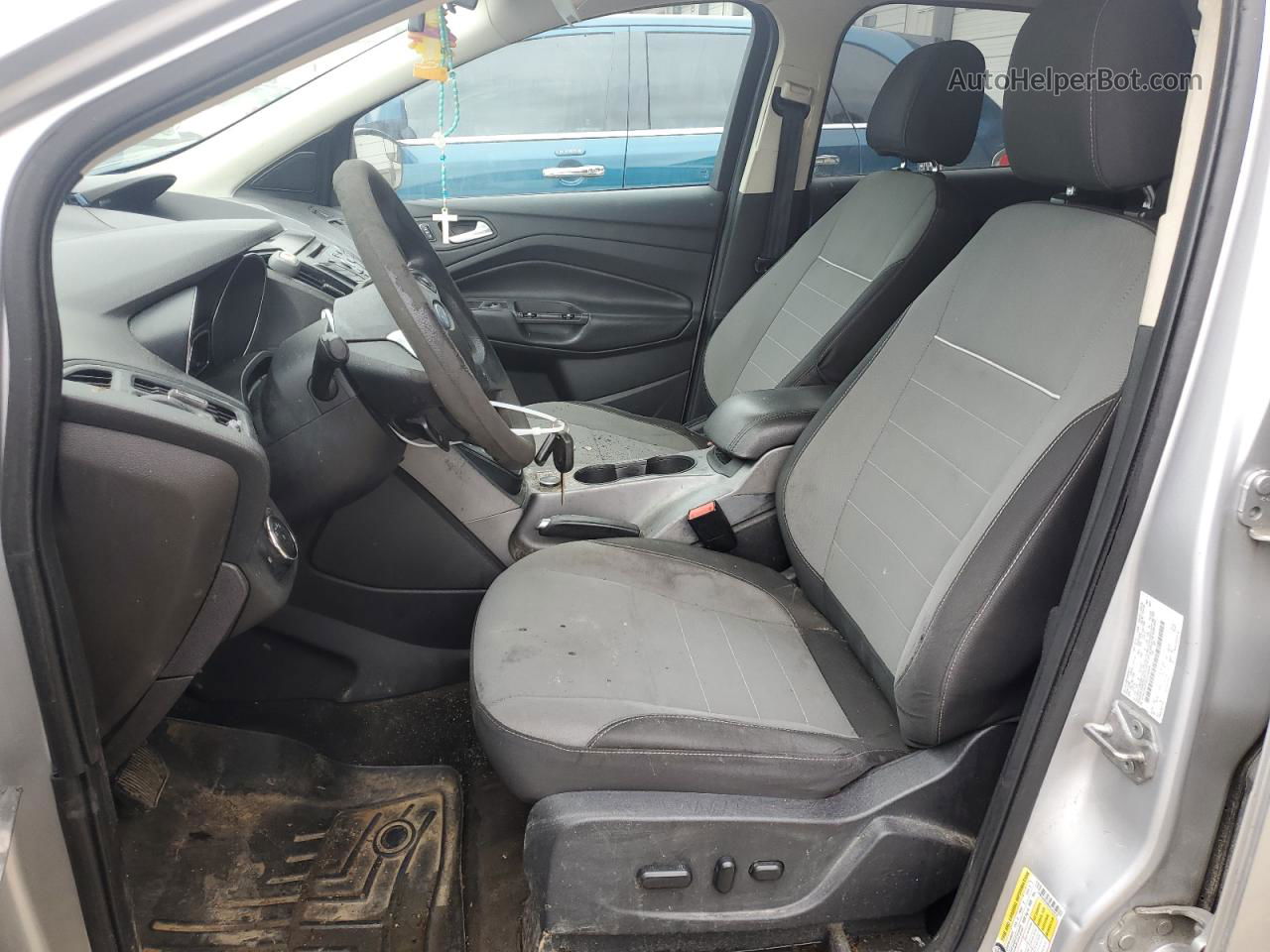 2014 Ford Escape Se Silver vin: 1FMCU0GX8EUC42826