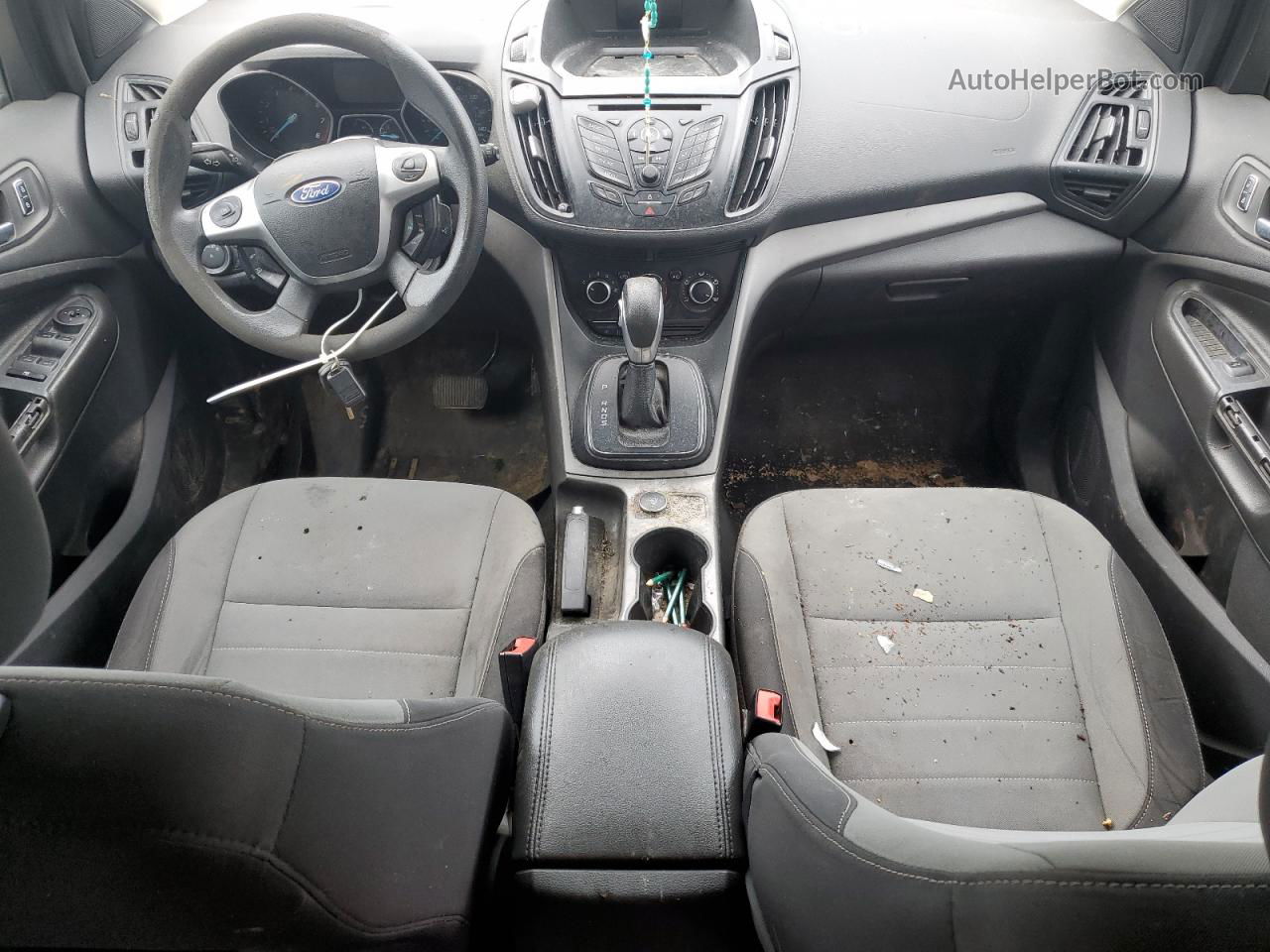 2014 Ford Escape Se Серебряный vin: 1FMCU0GX8EUC42826