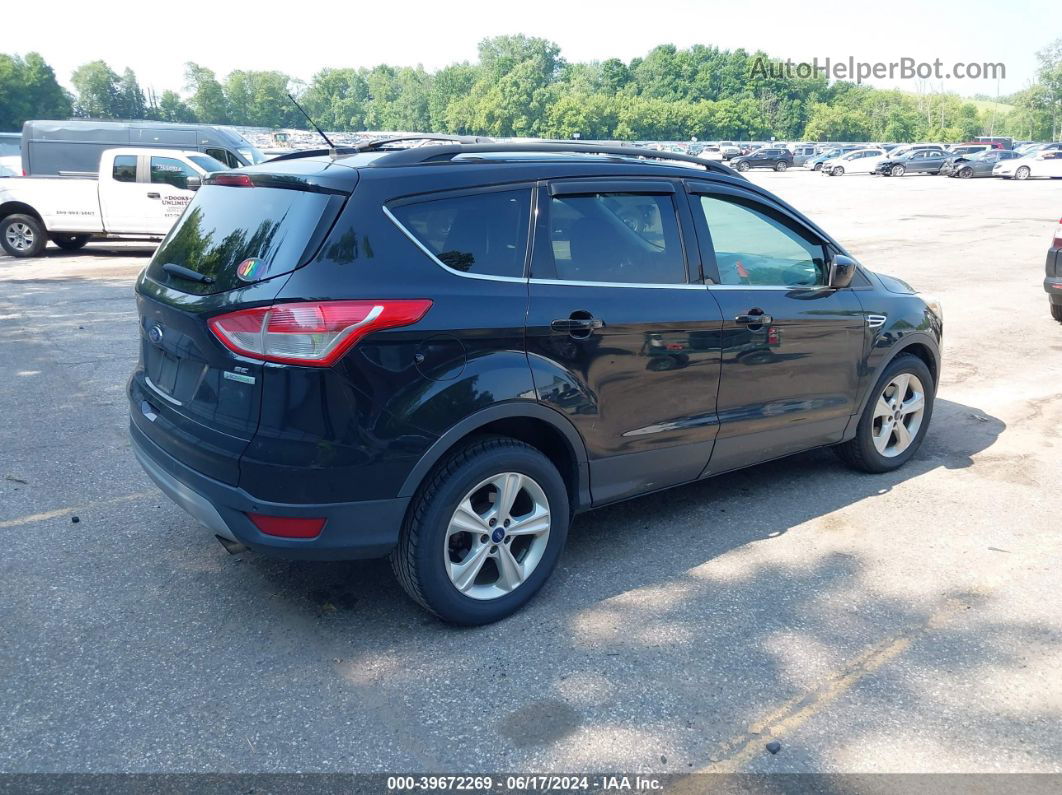 2014 Ford Escape Se Black vin: 1FMCU0GX8EUC54555