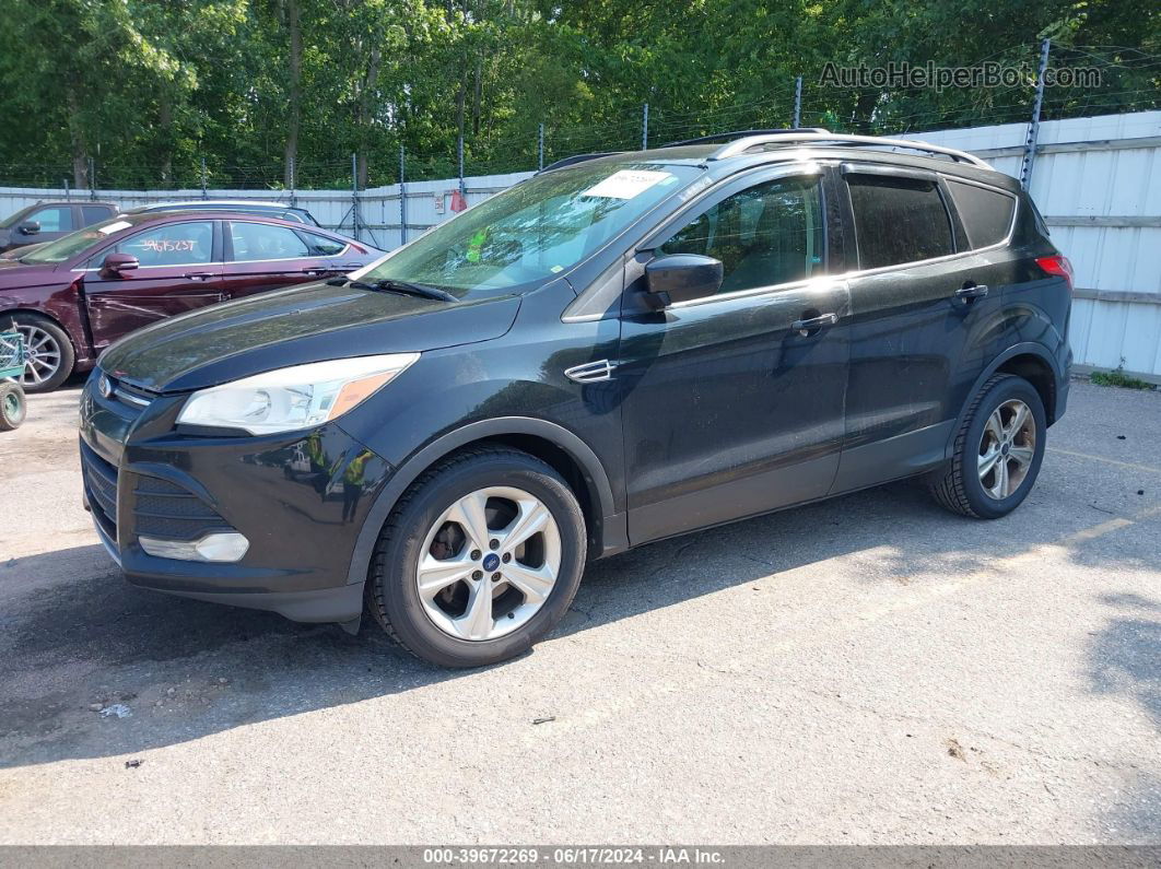 2014 Ford Escape Se Черный vin: 1FMCU0GX8EUC54555