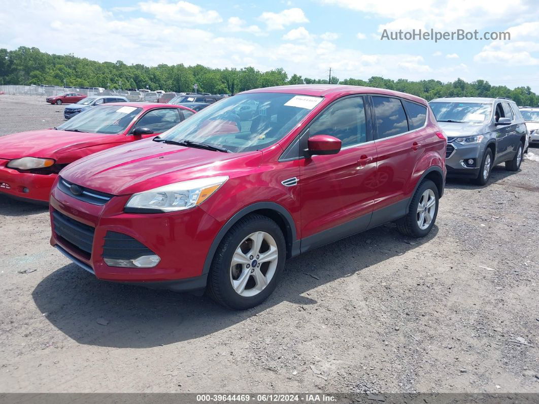 2014 Ford Escape Se Red vin: 1FMCU0GX8EUC57584