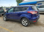 2014 Ford Escape Se Blue vin: 1FMCU0GX8EUD43896