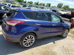 2014 Ford Escape Se Синий vin: 1FMCU0GX8EUD98624