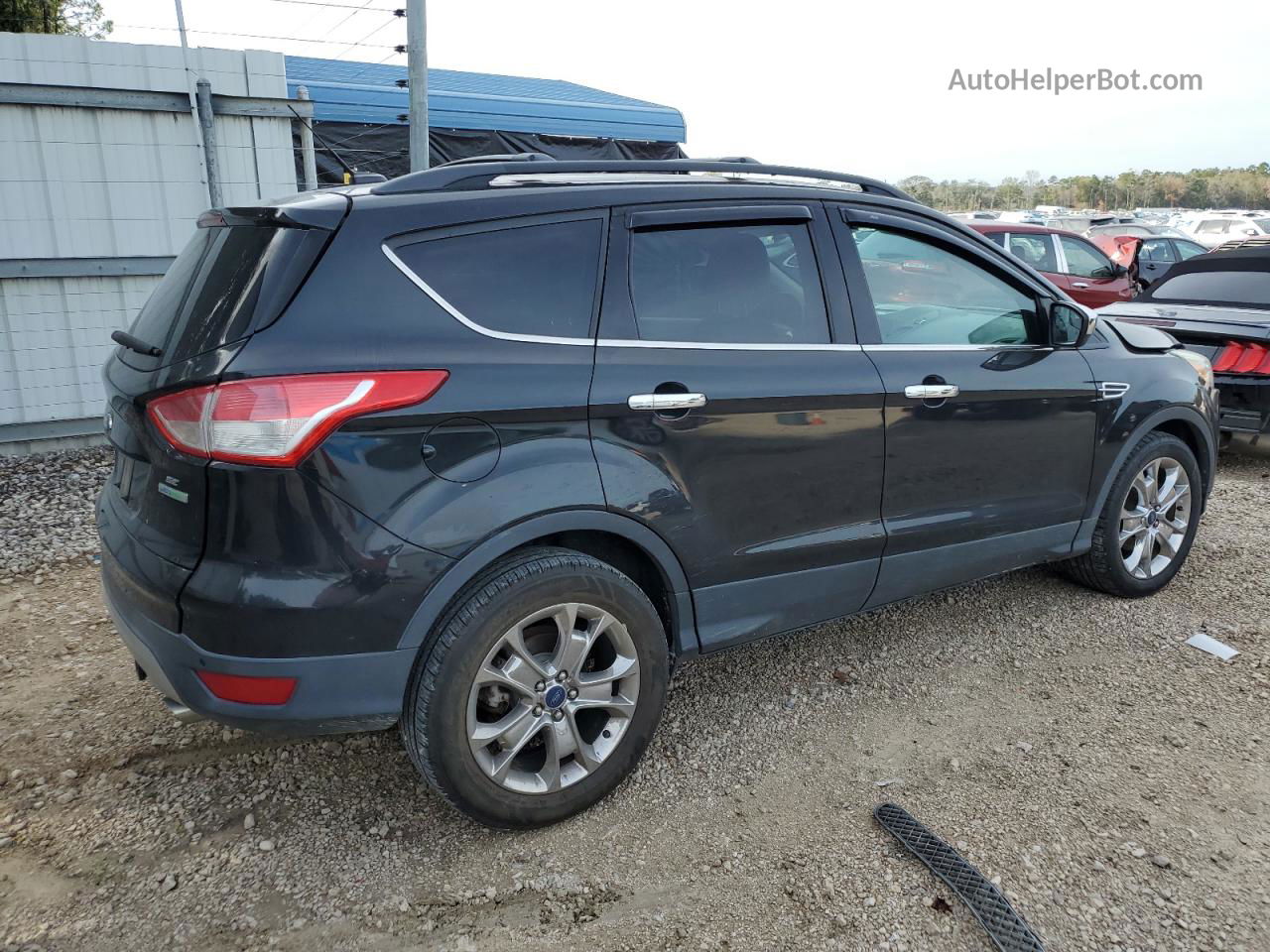 2015 Ford Escape Se Black vin: 1FMCU0GX8FUA23916