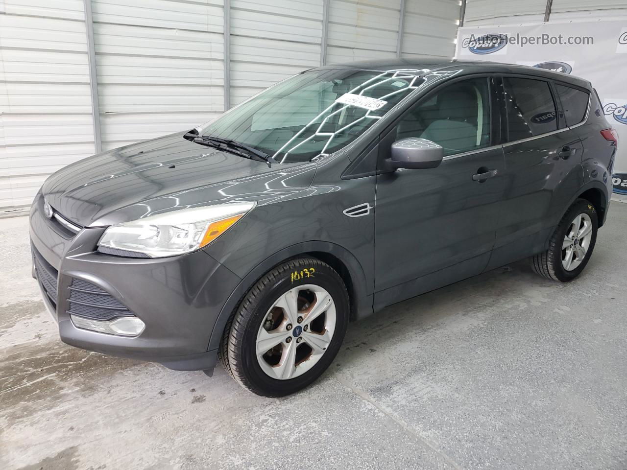 2015 Ford Escape Se Gray vin: 1FMCU0GX8FUA98583