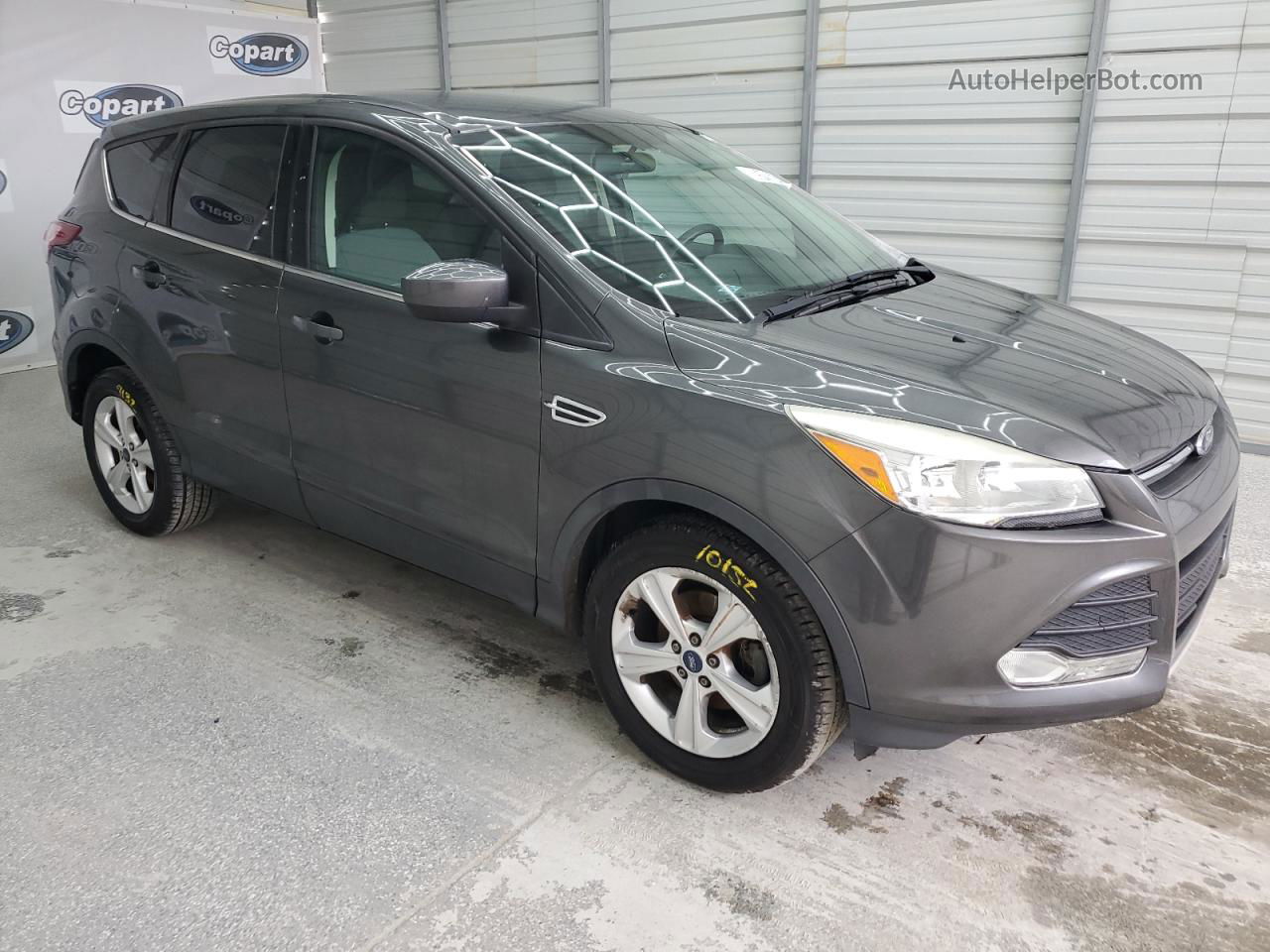 2015 Ford Escape Se Gray vin: 1FMCU0GX8FUA98583