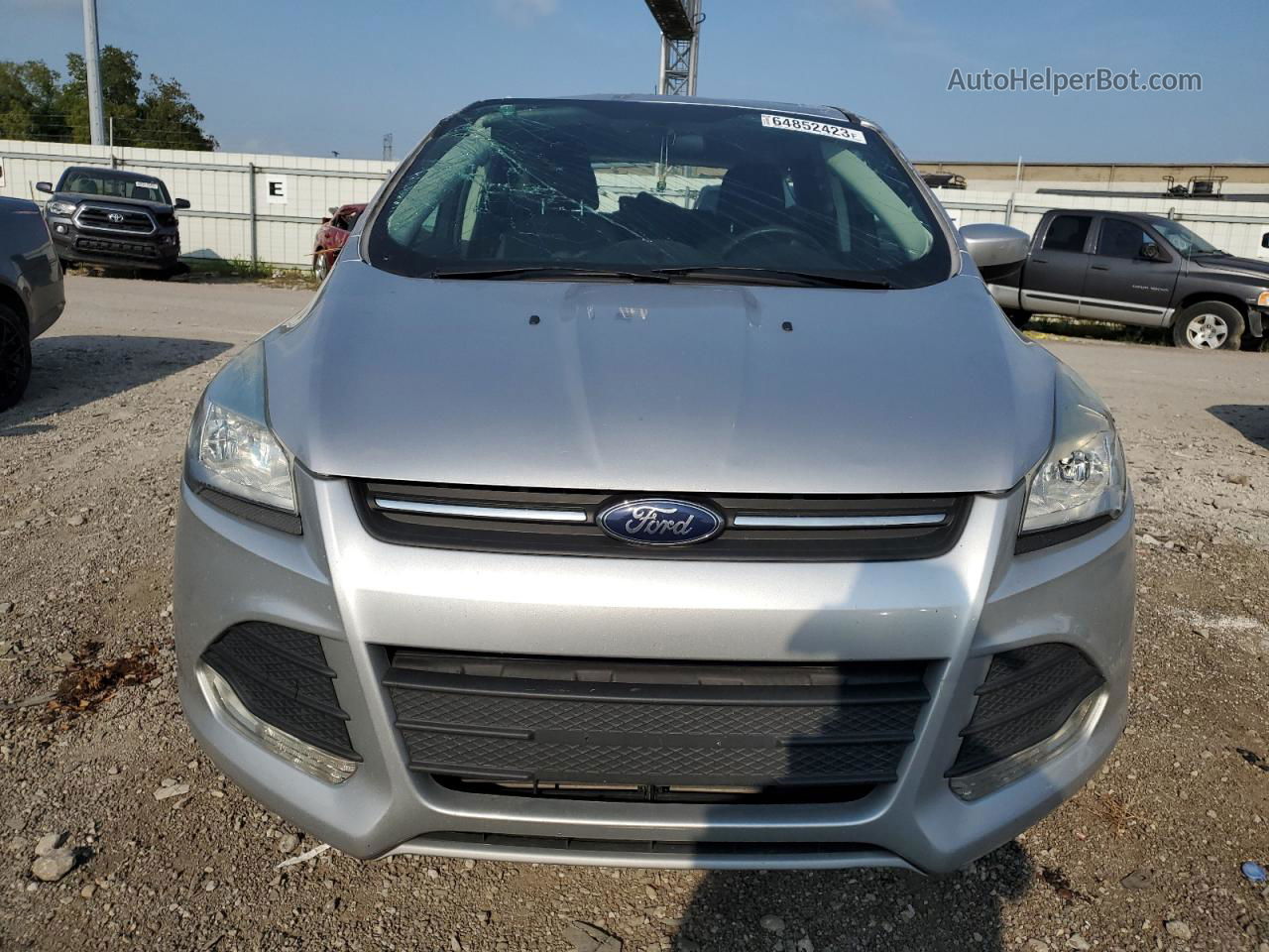 2015 Ford Escape Se Silver vin: 1FMCU0GX8FUB02678