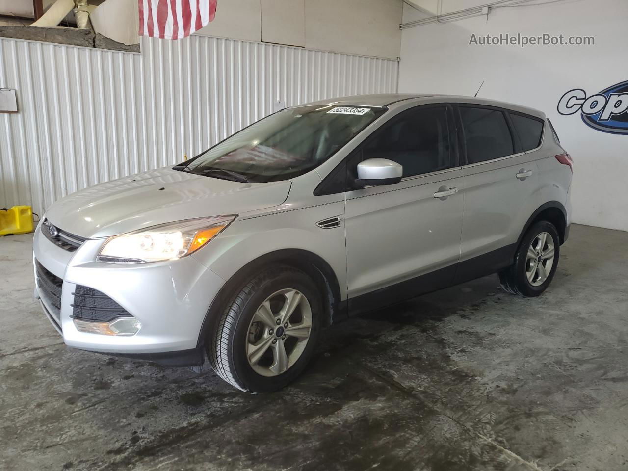 2015 Ford Escape Se Silver vin: 1FMCU0GX8FUB06259