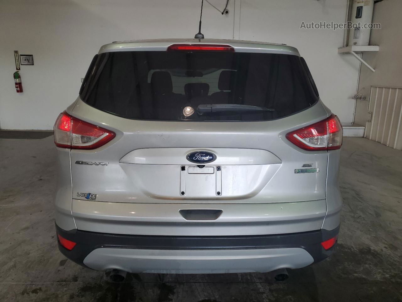 2015 Ford Escape Se Silver vin: 1FMCU0GX8FUB06259