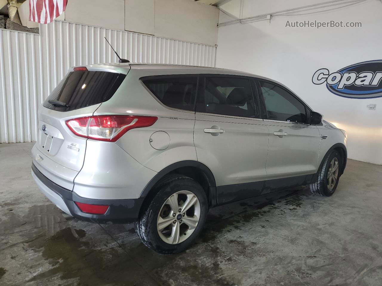 2015 Ford Escape Se Silver vin: 1FMCU0GX8FUB06259