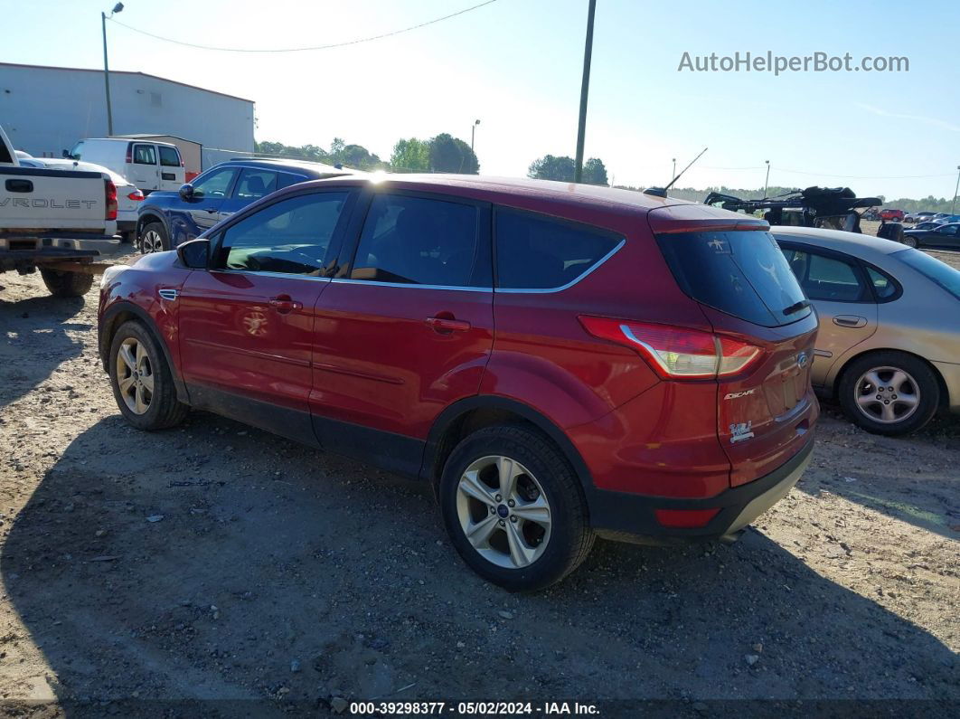 2015 Ford Escape Se Red vin: 1FMCU0GX8FUB36233