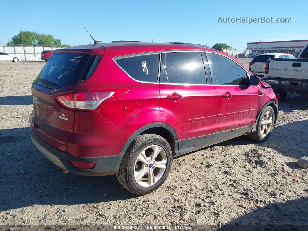 2015 Ford Escape Se Red vin: 1FMCU0GX8FUB36233