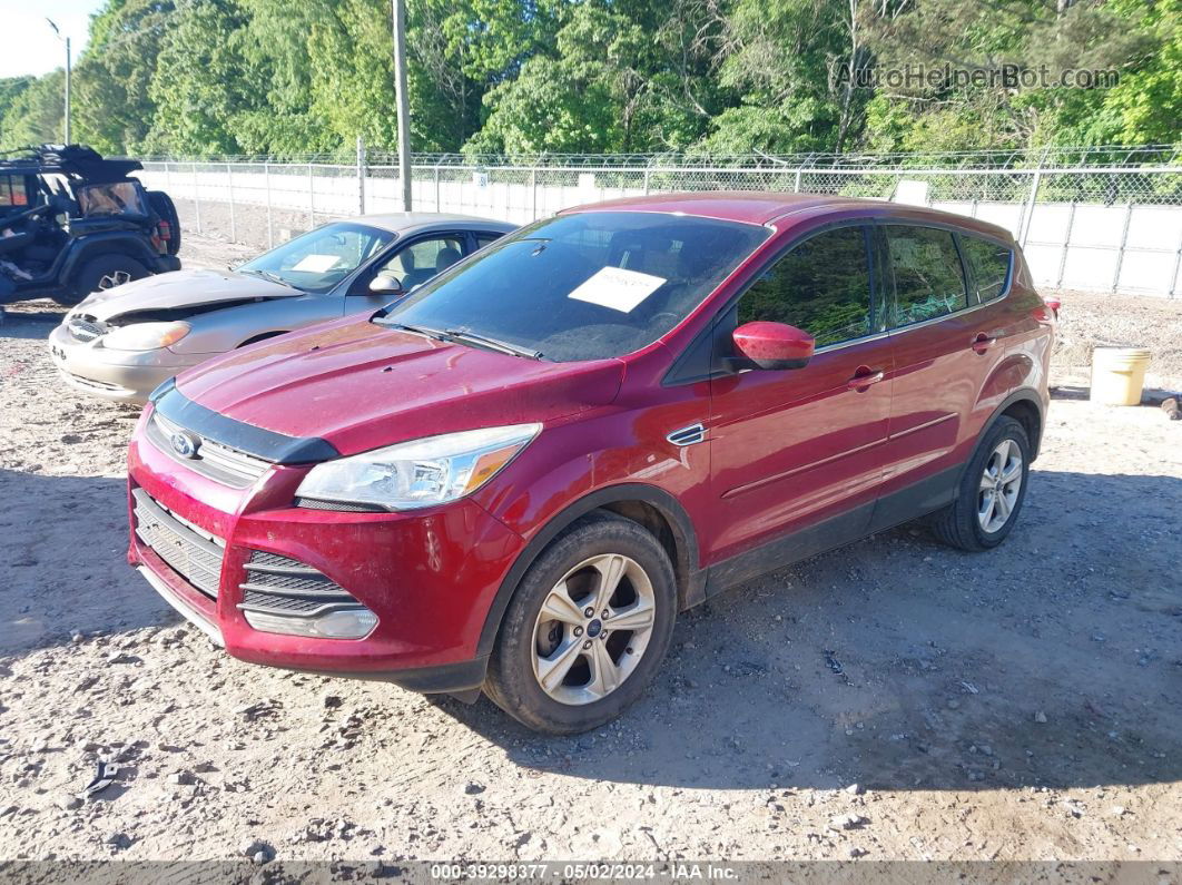 2015 Ford Escape Se Red vin: 1FMCU0GX8FUB36233