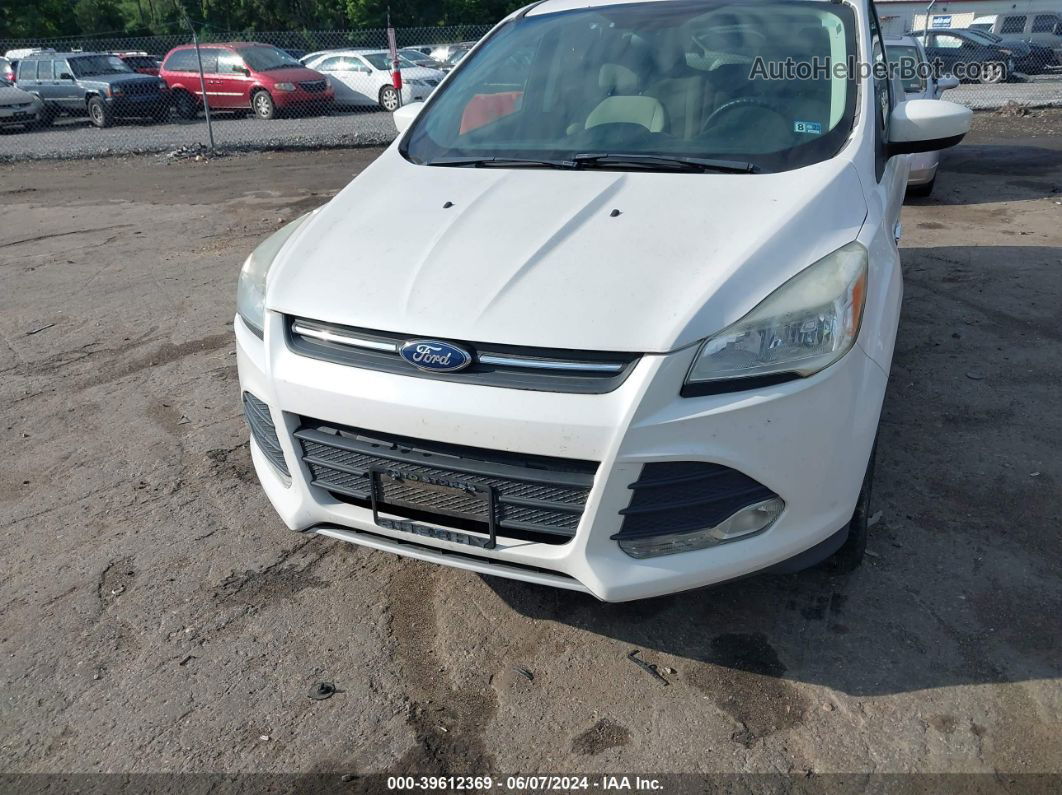 2015 Ford Escape Se White vin: 1FMCU0GX8FUB89353