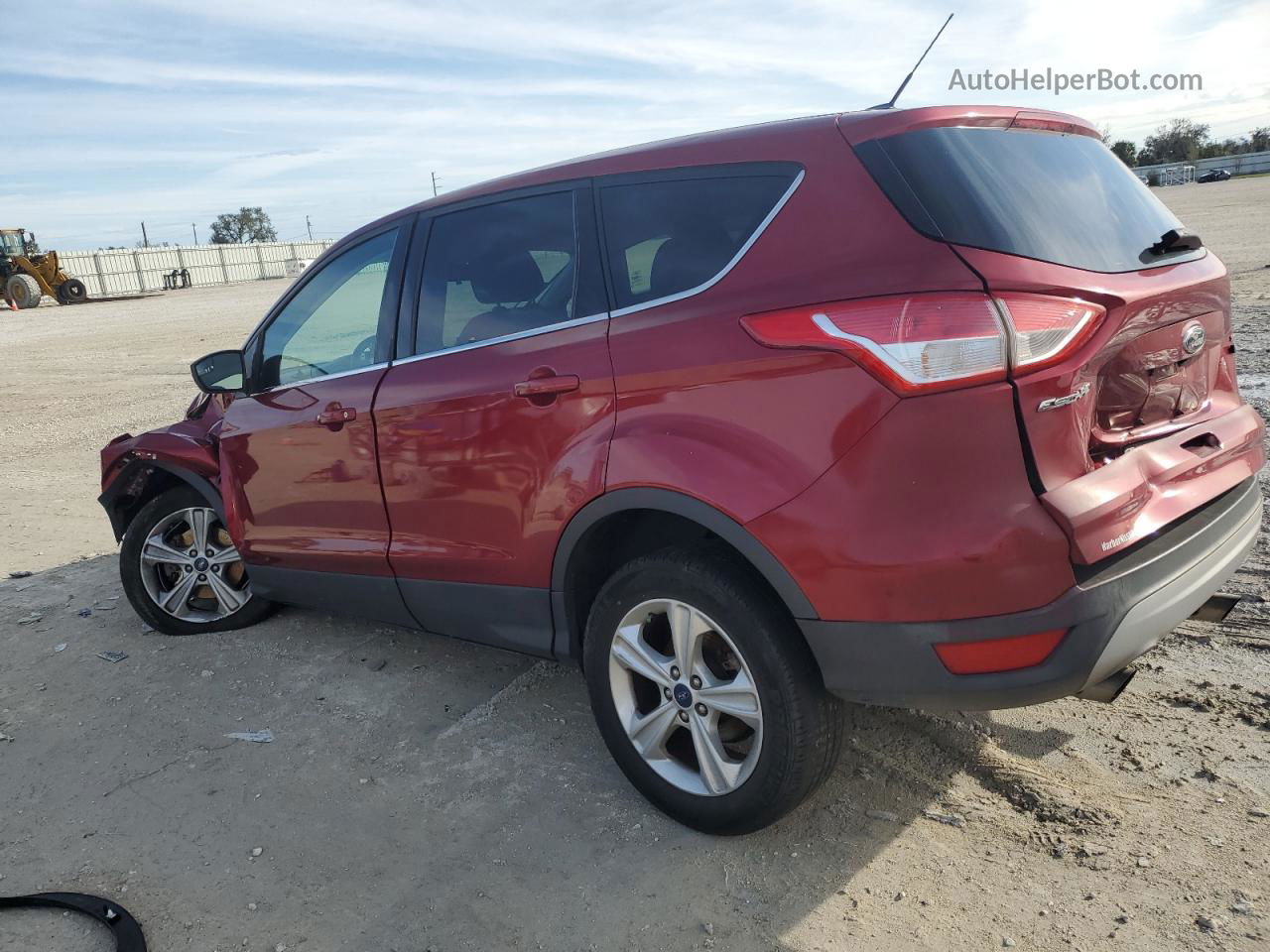 2015 Ford Escape Se Maroon vin: 1FMCU0GX8FUC21153