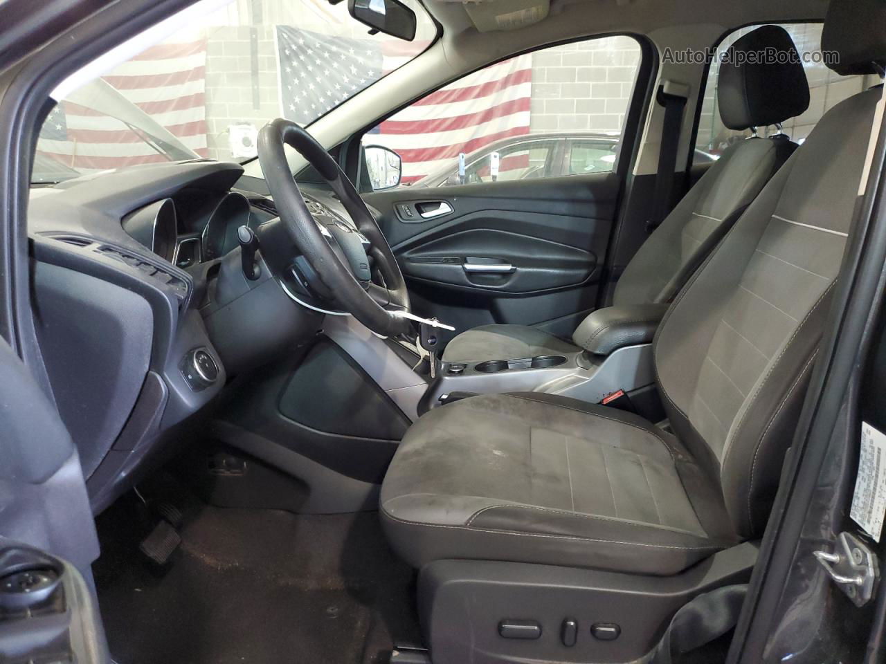 2015 Ford Escape Se Charcoal vin: 1FMCU0GX8FUC88657