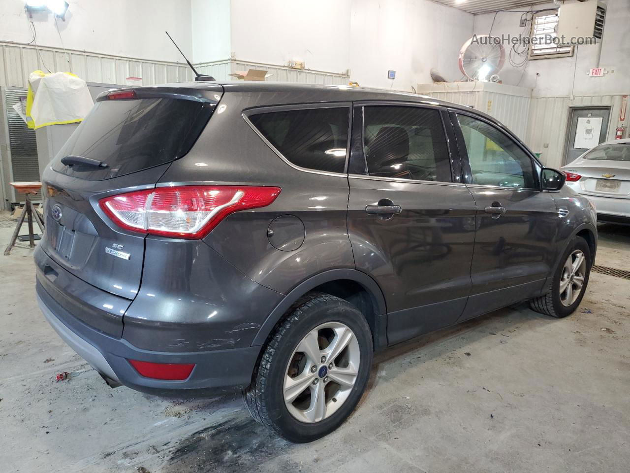 2015 Ford Escape Se Charcoal vin: 1FMCU0GX8FUC88657