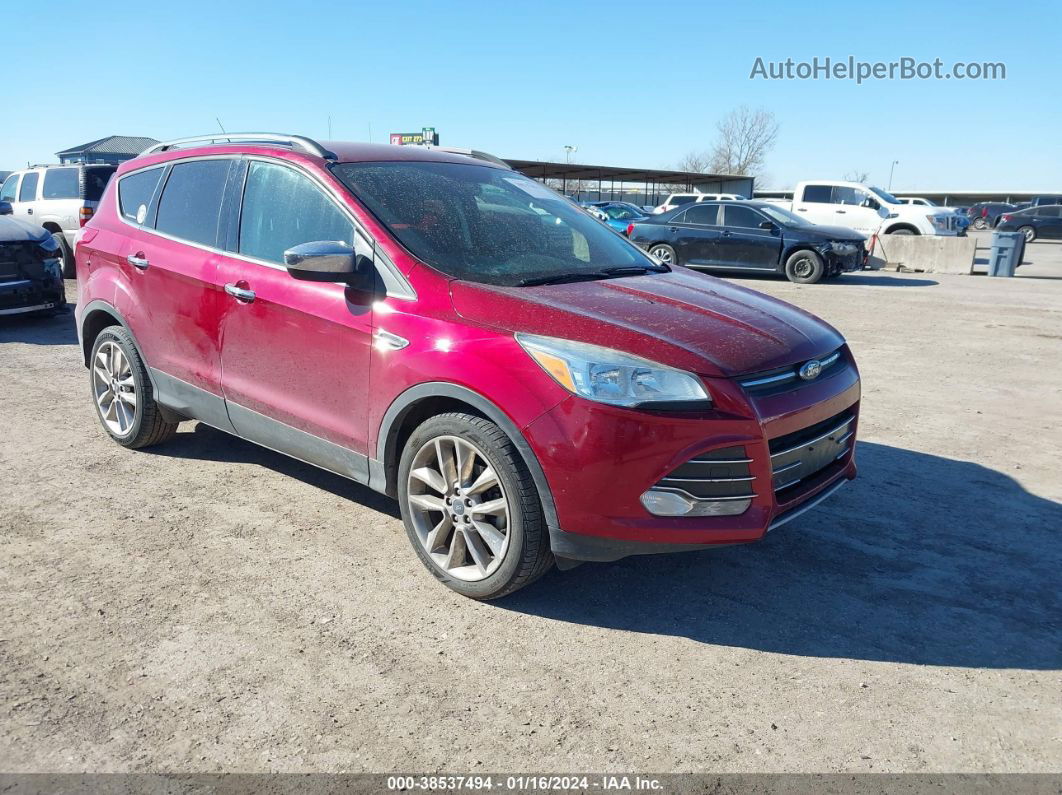 2016 Ford Escape Se Red vin: 1FMCU0GX8GUA84443