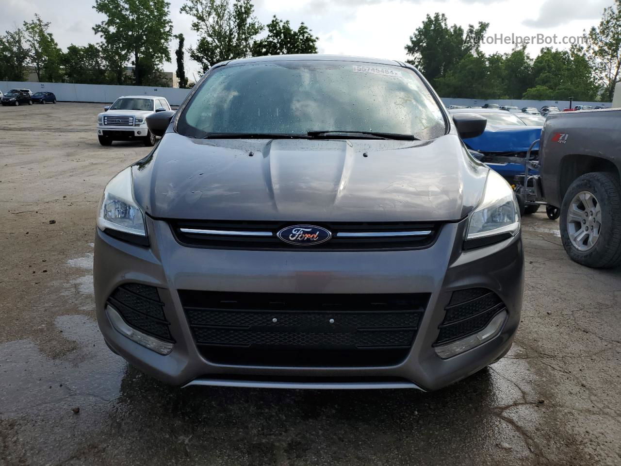 2013 Ford Escape Se Charcoal vin: 1FMCU0GX9DUA00805